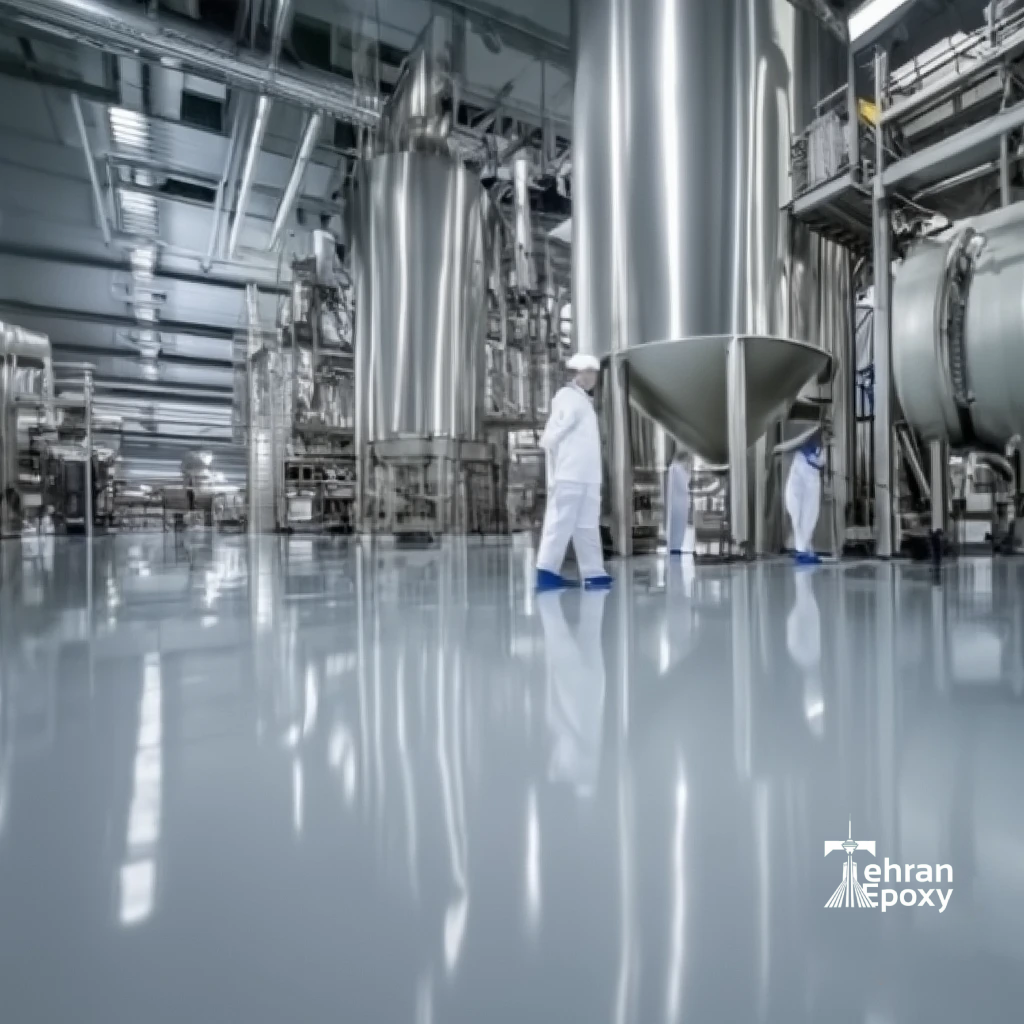 کفپوش اپوکسی ضد اسید برای کارخانه