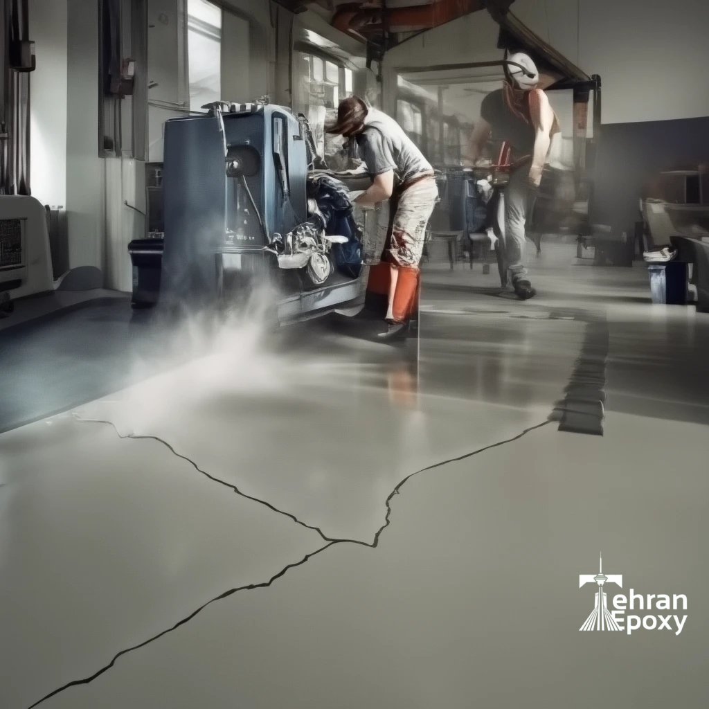 کفپوش اپوکسی ضد اسید برای کارخانه