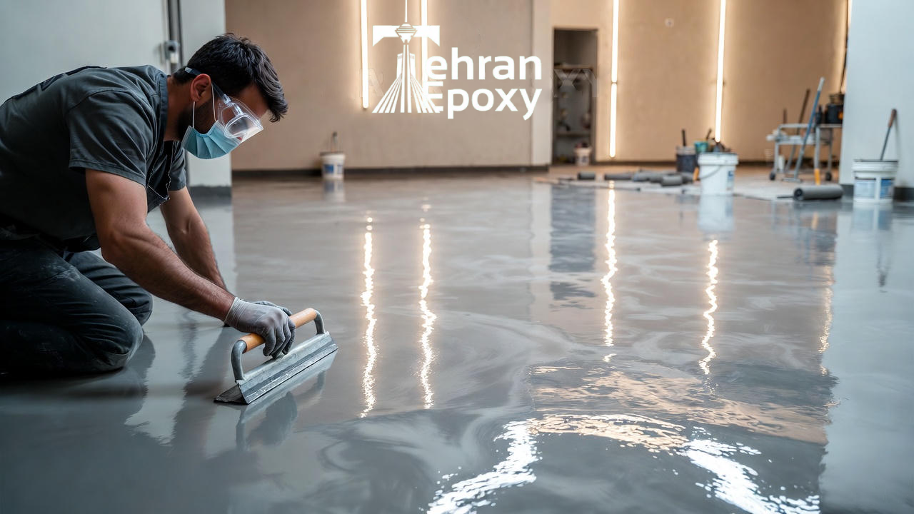 کفپوش اپوکسی تهران | اجرای تخصصی کفپوش اپوکسی صنعتی+ قیمت 1404