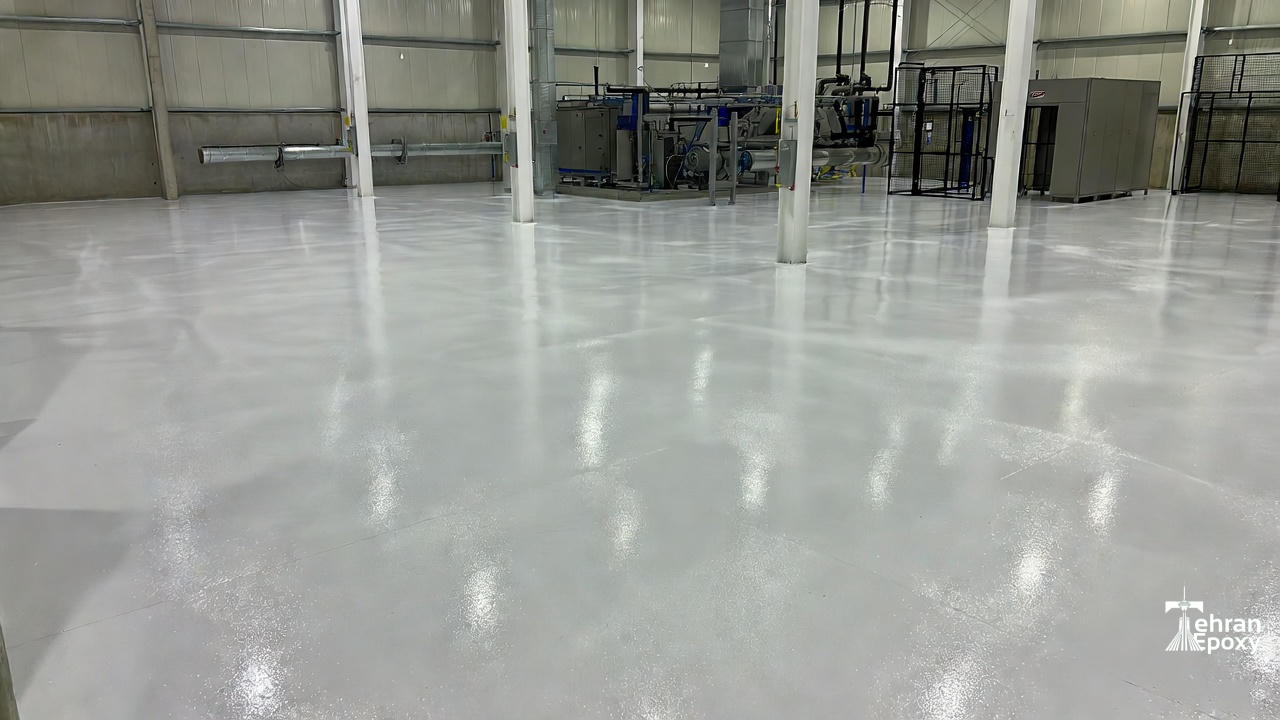 اجرای اپوکسی کارخانه و کارگاه