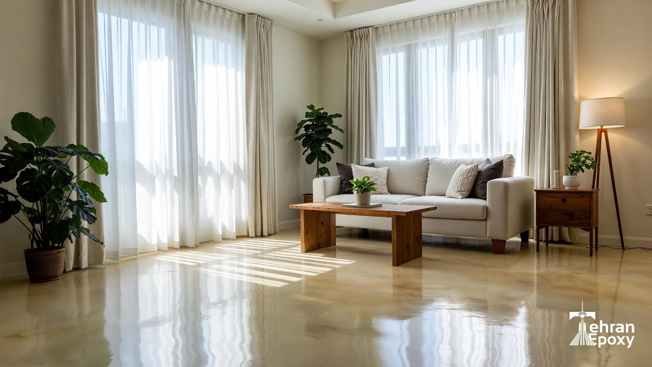 کفپوش داخلی با اپوکسی کمبو و سازگار با محیطزیست | تهران اپوکسی