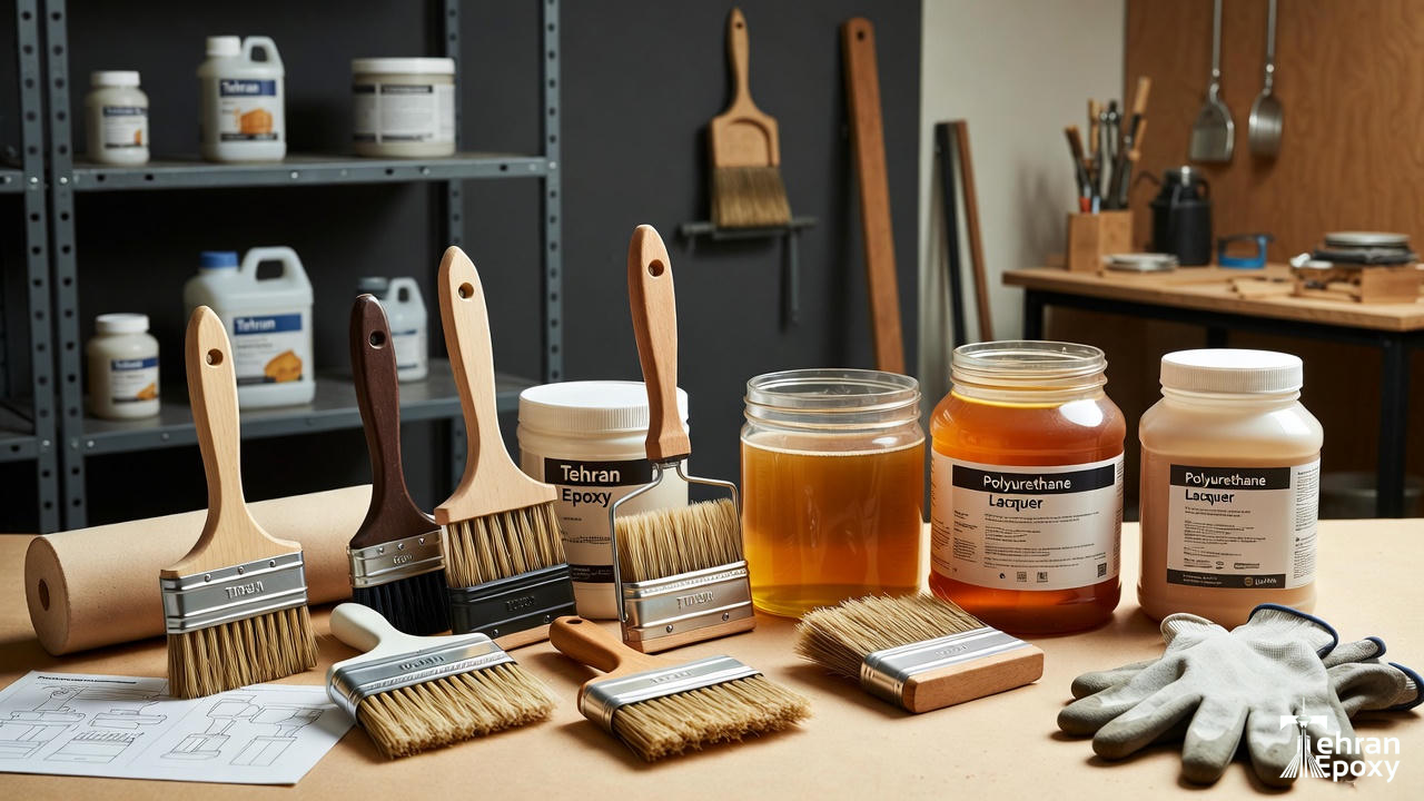 طرز استفاده لاک پلی اورتان | پلی اورتان صنعتی و خانگی 2025