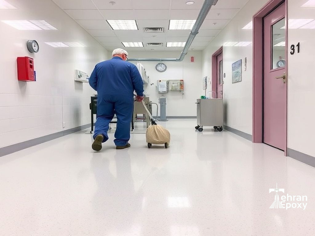 کفپوش اپوکسی بیمارستانی